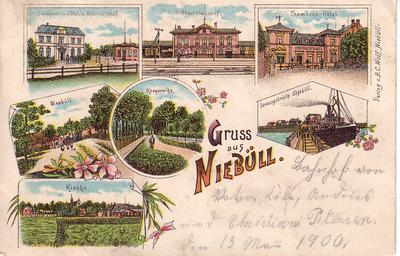 Bild vergrößern: Historische Postkartenansicht