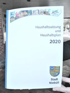 Bild vergrößern: Haushalt Niebüll 2020