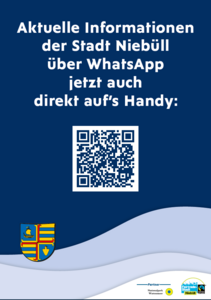 WhatsApp Kanal für Infos der Stadt Niebüll